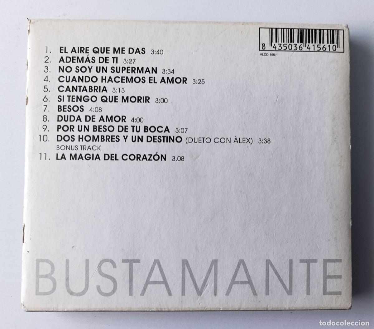 CDs de m&uacute;sica: CD SLIPCASE DAVID BUSTAMANTE - BUSTAMANTE - Foto 4