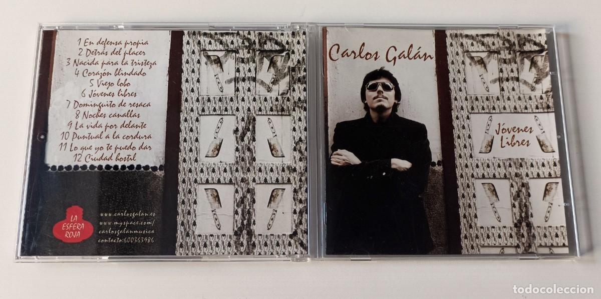CDs de m&uacute;sica: CD CARLOS GAL&Aacute;N - JOVENES LIBRES - Foto 3