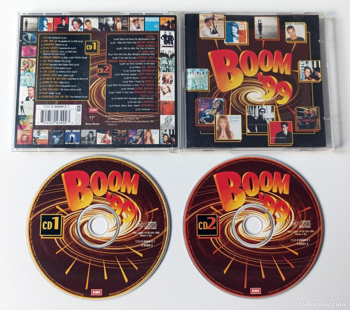 CDs de m&uacute;sica: DOBLE CD VARIOS - BOOM &acute;99 - Foto 2