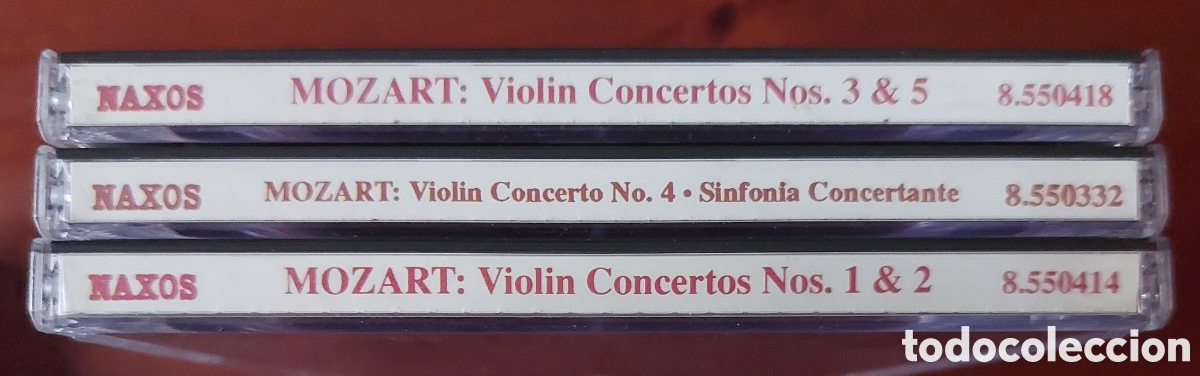 CDs de m&uacute;sica: Mozart Die Violinkonzerte. - Foto 3