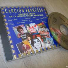 CDs de Música: CANCION FRANCESA - GRANDES EXITOS MUSICA LIGERA FRANCESA .CD 1992 - PERFIL .ADAMO,SACHA DISTEL ETC