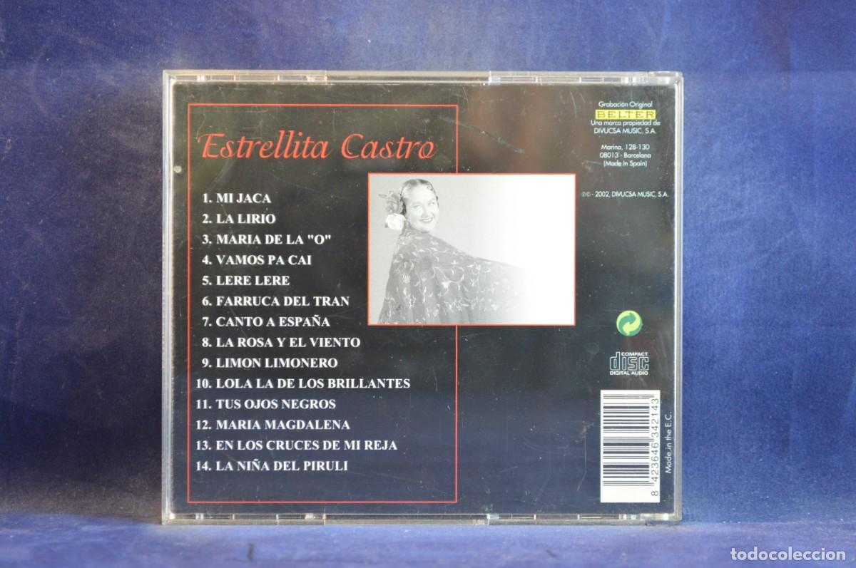 CDs de m&uacute;sica: ESTRELLITA CASTRO - &acute;MARIA DE LA O&acute; Y OTROS &Eacute;XITOS - CD - Foto 2