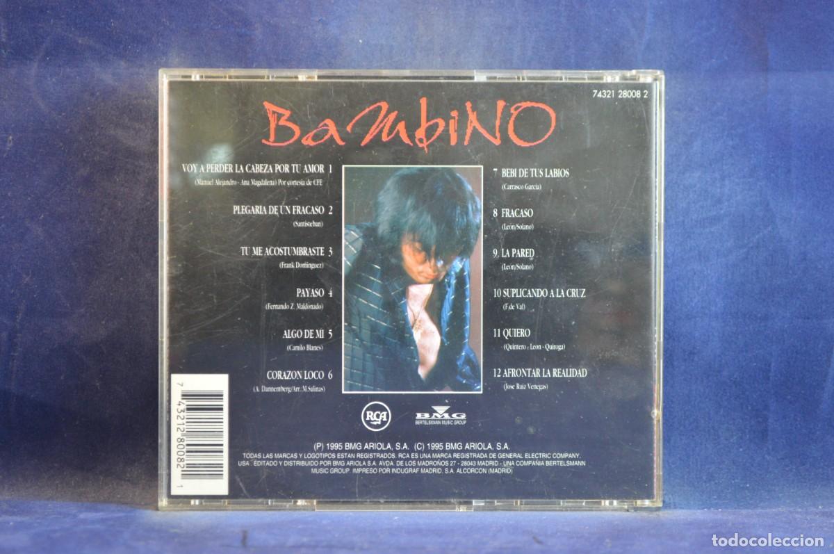 CDs de m&uacute;sica: BAMBINO - ANTOL&Oacute;GICO - CD - Foto 2