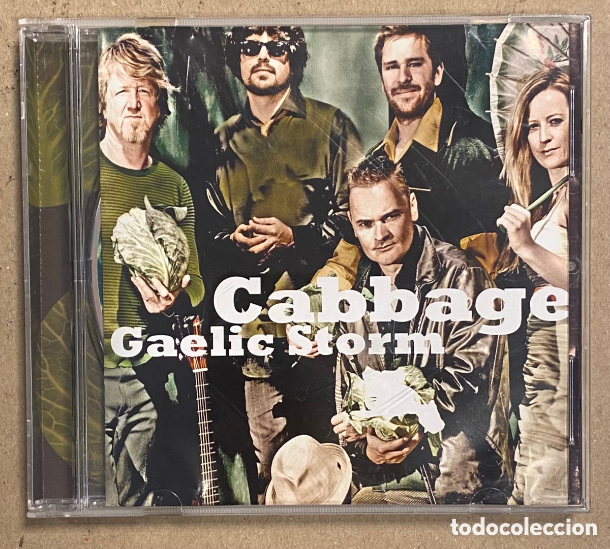 CDs de m&uacute;sica: CD. CABBAGE &ldquo;GAELIC STORM&rdquo; (LOST AGAIN RECORDS 2010). - Foto 1