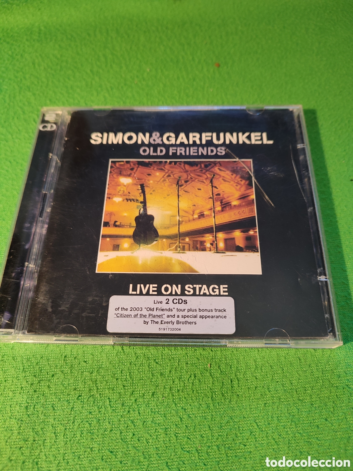 CDs de m&uacute;sica: Simon & Garfunkel - Live on stage 2 CDs - Foto 1