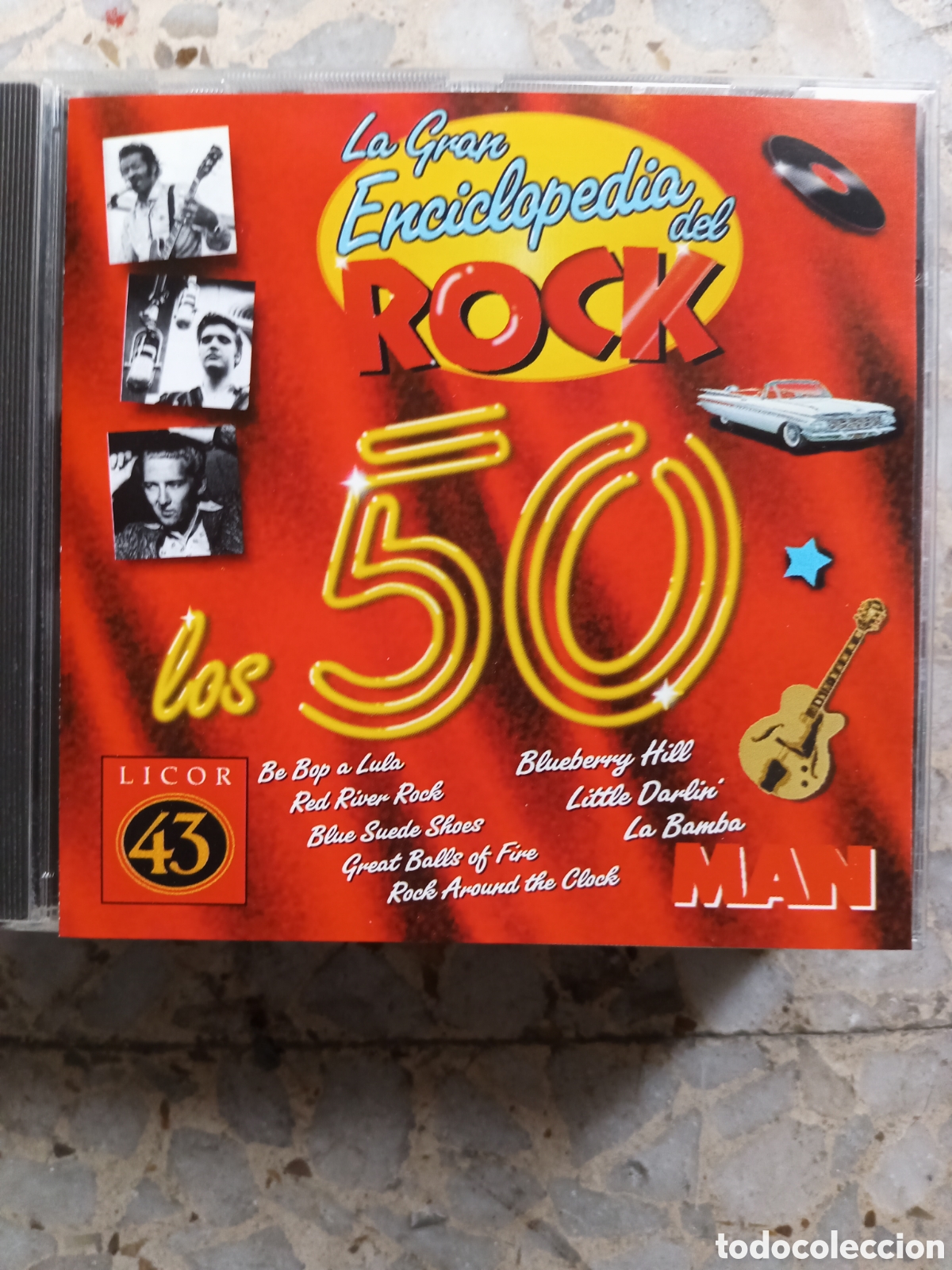 Music CDs: CD LA GRAN ENCICLOPEDIA DEL ROCK LOS 50