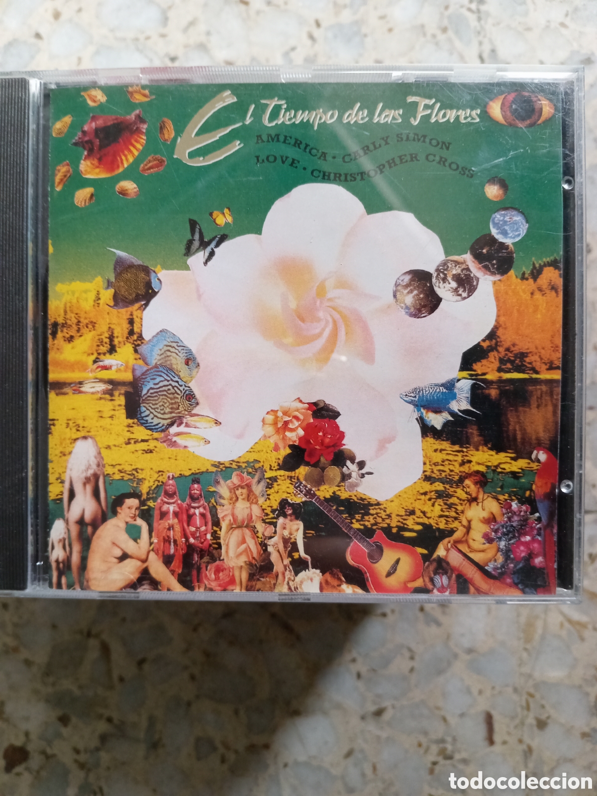 CDs de M&uacute;sica: CD EL TIEMPO DE LAS FLORES AMERICA CARLY SIMON LOVE CHRISTOPHER CROSS