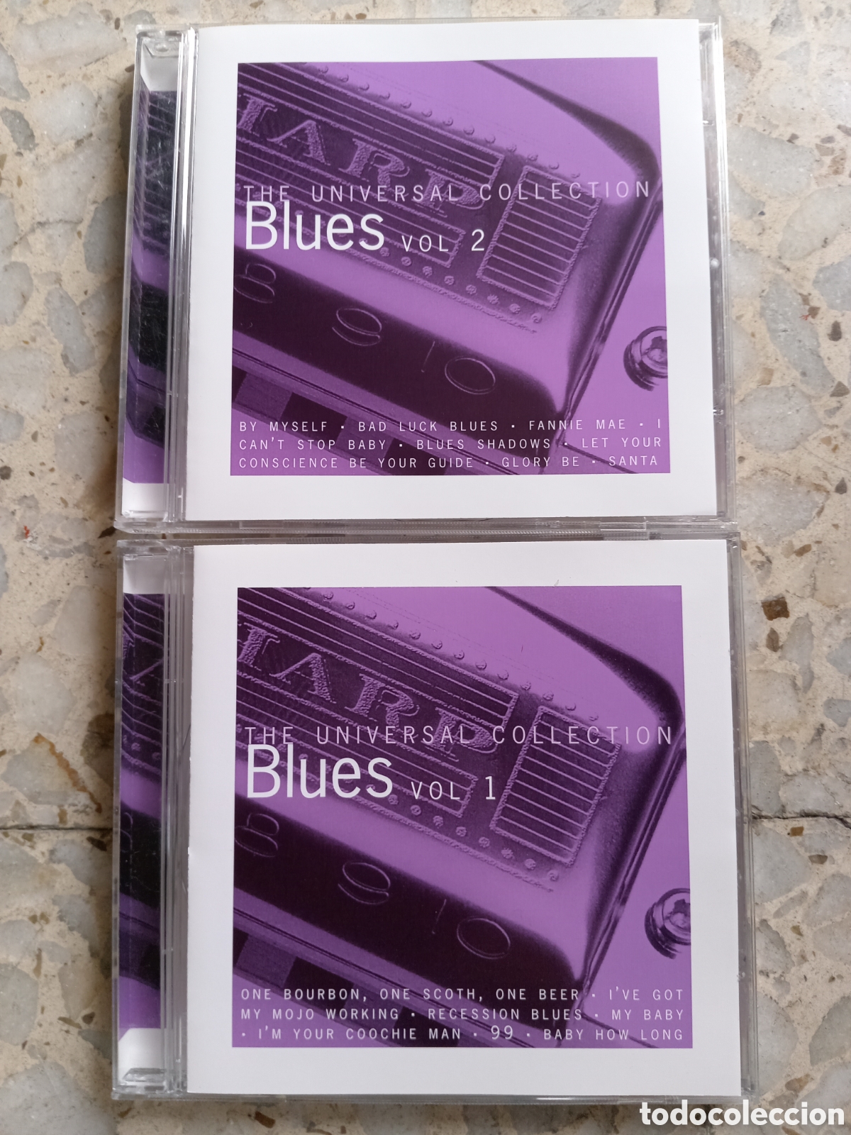 CDs de m&uacute;sica: 2 CD THE UNIVERSAL COLLECTION BLUES VOL 1 Y 2 - Foto 1
