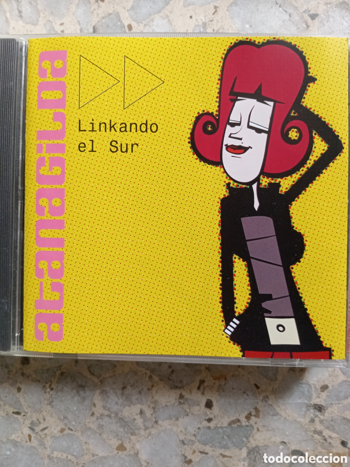 CDs de m&uacute;sica: CD ATANAGILDA LINKANDO EL SUR - Foto 1