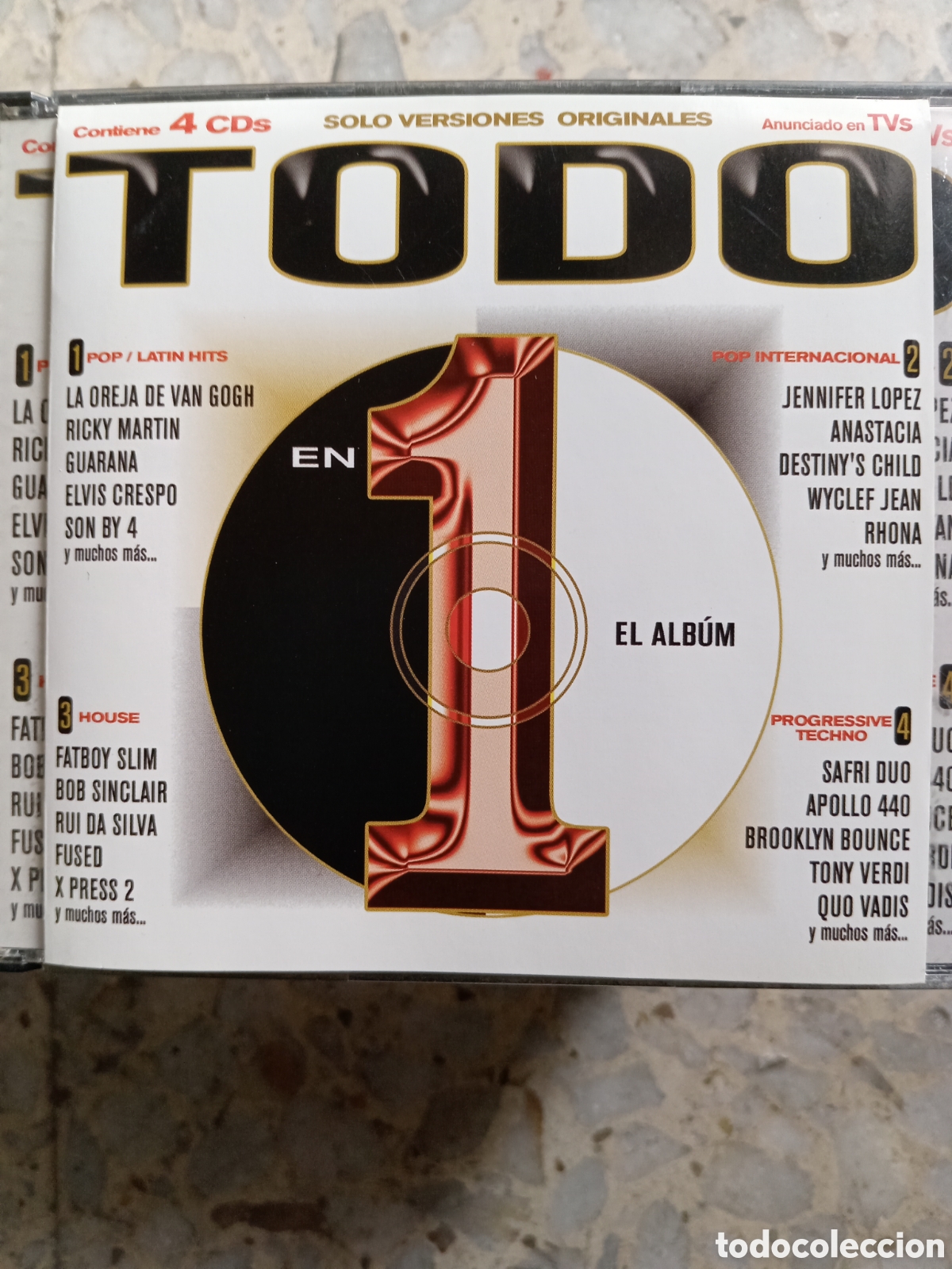 CDs de m&uacute;sica: 4 CD TODO EN 1 - Foto 1