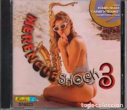 CDs de m&uacute;sica: Cd - Merengue Shock 3 / Varios - Foto 1