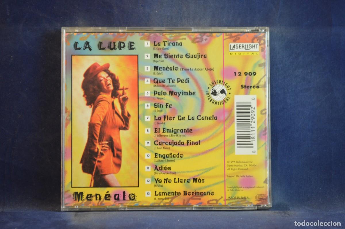 CDs de m&uacute;sica: LA LUPE - MEN&Eacute;ALO - CD - Foto 2