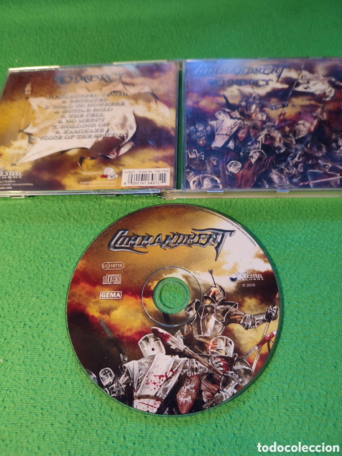 CDs de m&uacute;sica: Commandment - No mercy - Foto 2