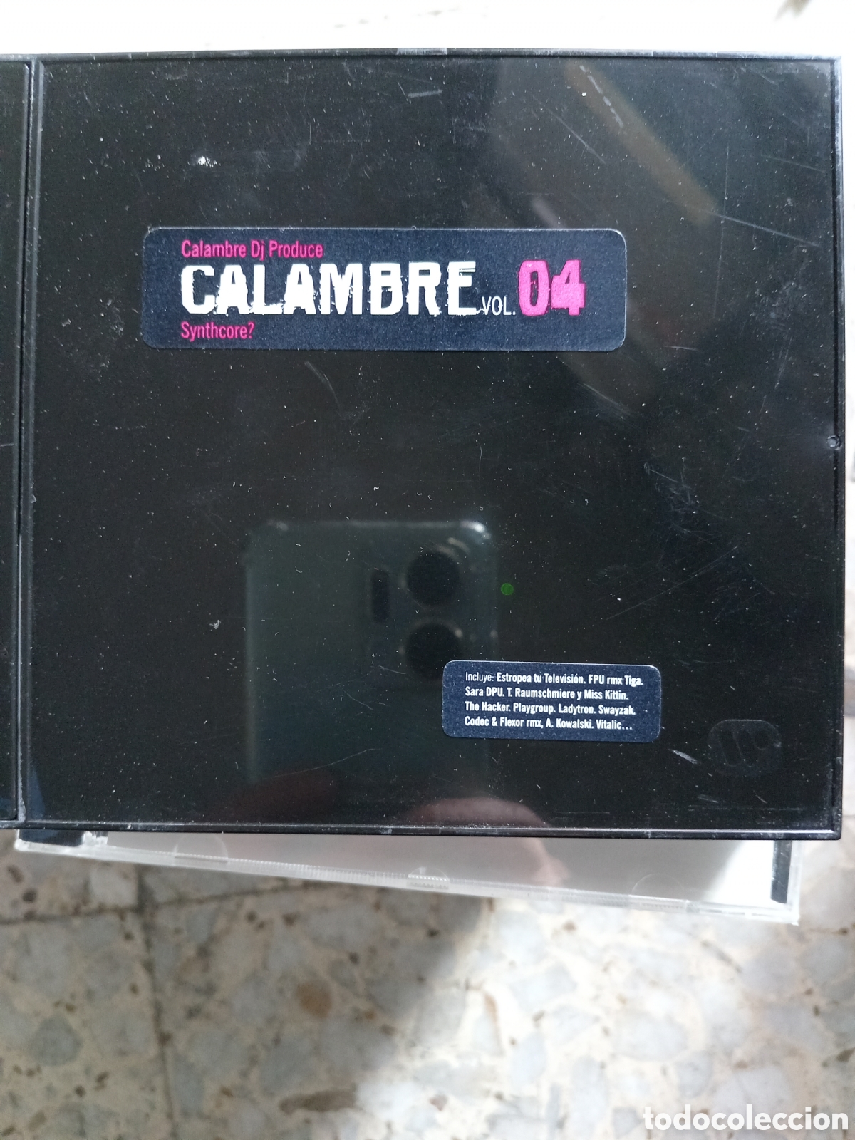 CDs de m&uacute;sica: CD CALAMBRE SYNTHCORE VOL 04 - Foto 1