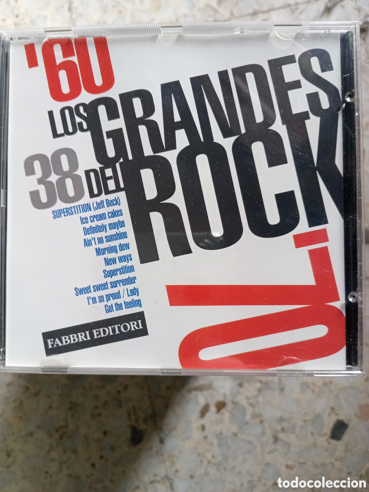 Music CDs: CD GRANDES DEL ROCK 38 SUPERSTITION JEFF BECK