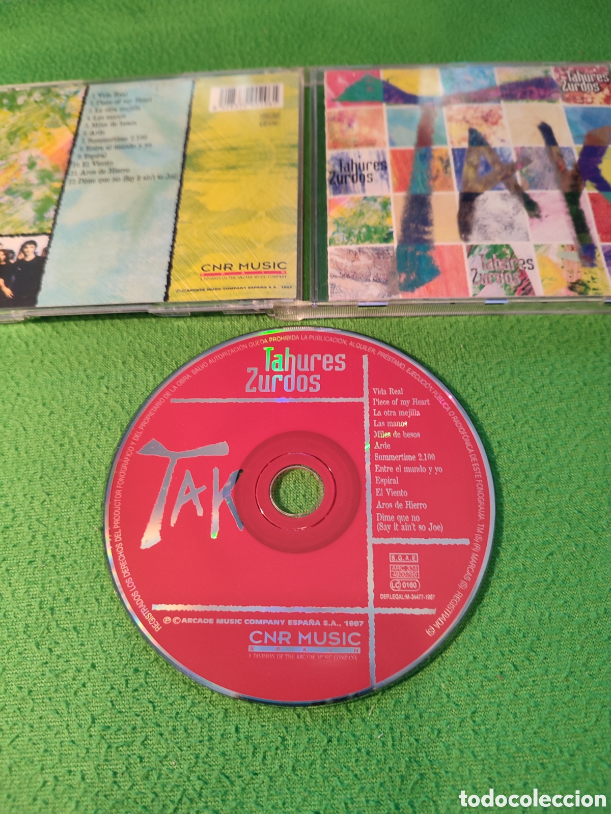 CDs de m&uacute;sica: Tah&uacute;res Zurdo - Tak - Foto 2