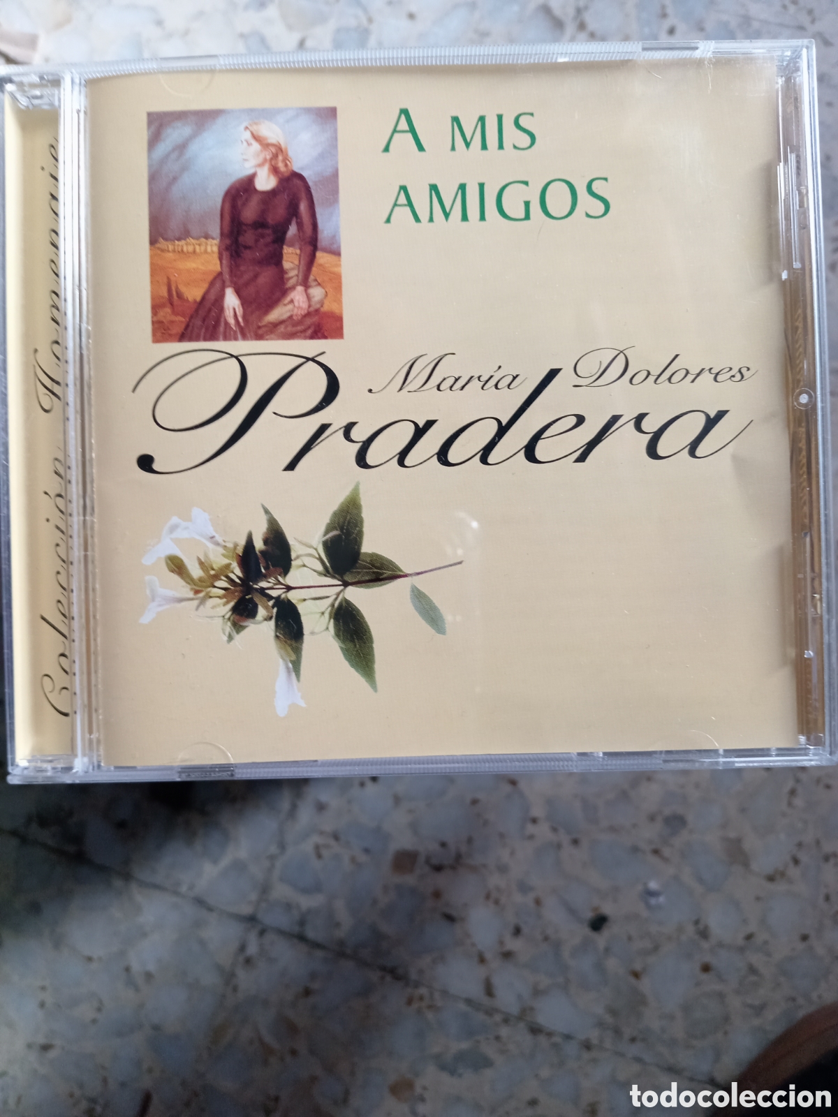 CDs de m&uacute;sica: CD MARIA DOLORES PRADERA A MIS AMIGOS - Foto 1