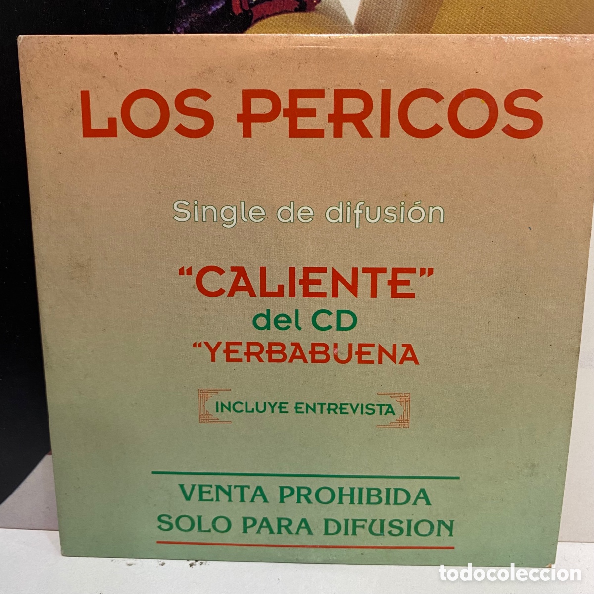 CDs de m&uacute;sica: Los Pericos - Caliente (CD, Single, Promo) - Foto 1