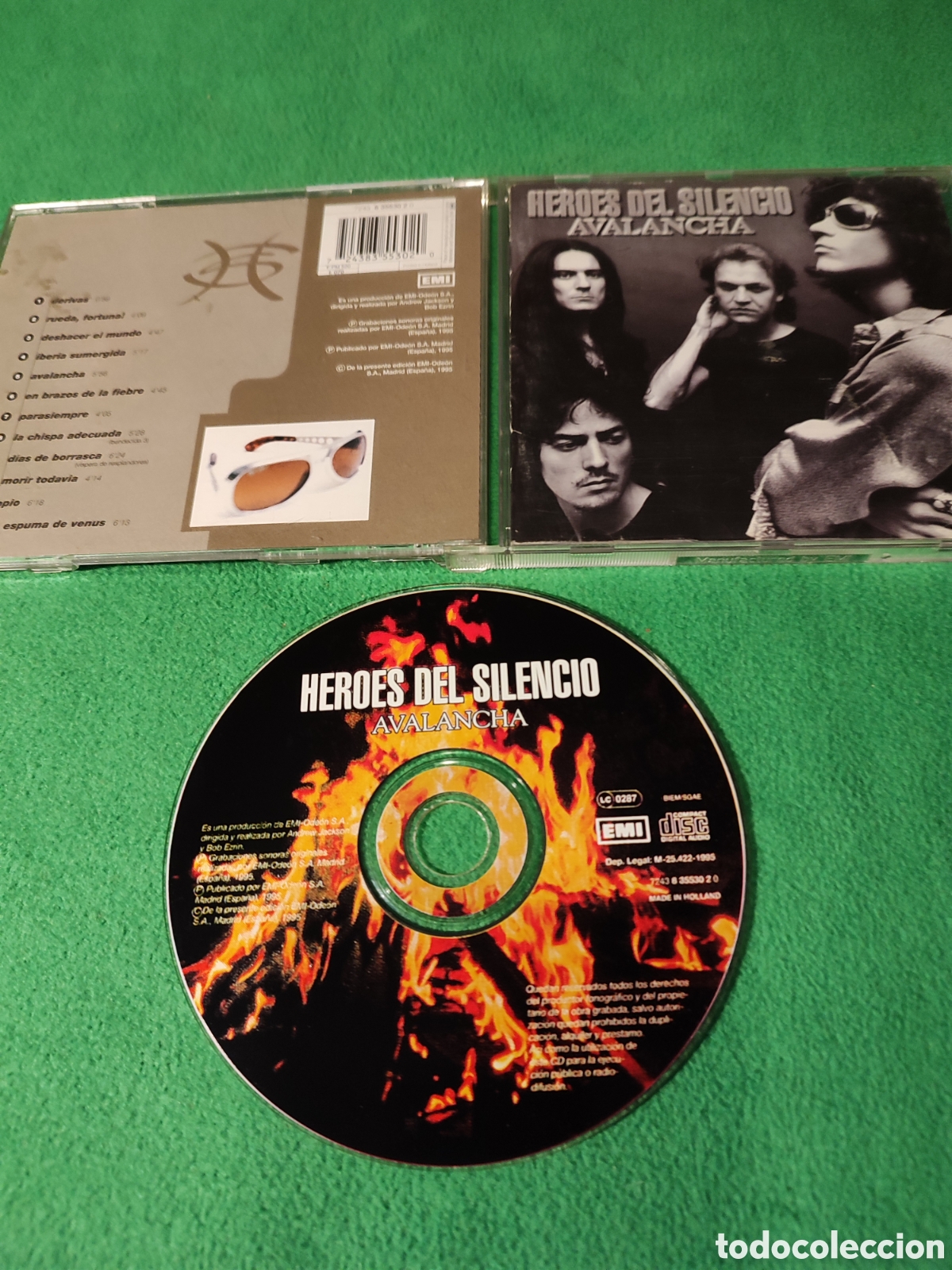 CDs de m&uacute;sica: H&eacute;roes del Silencio - Avalancha - Foto 2