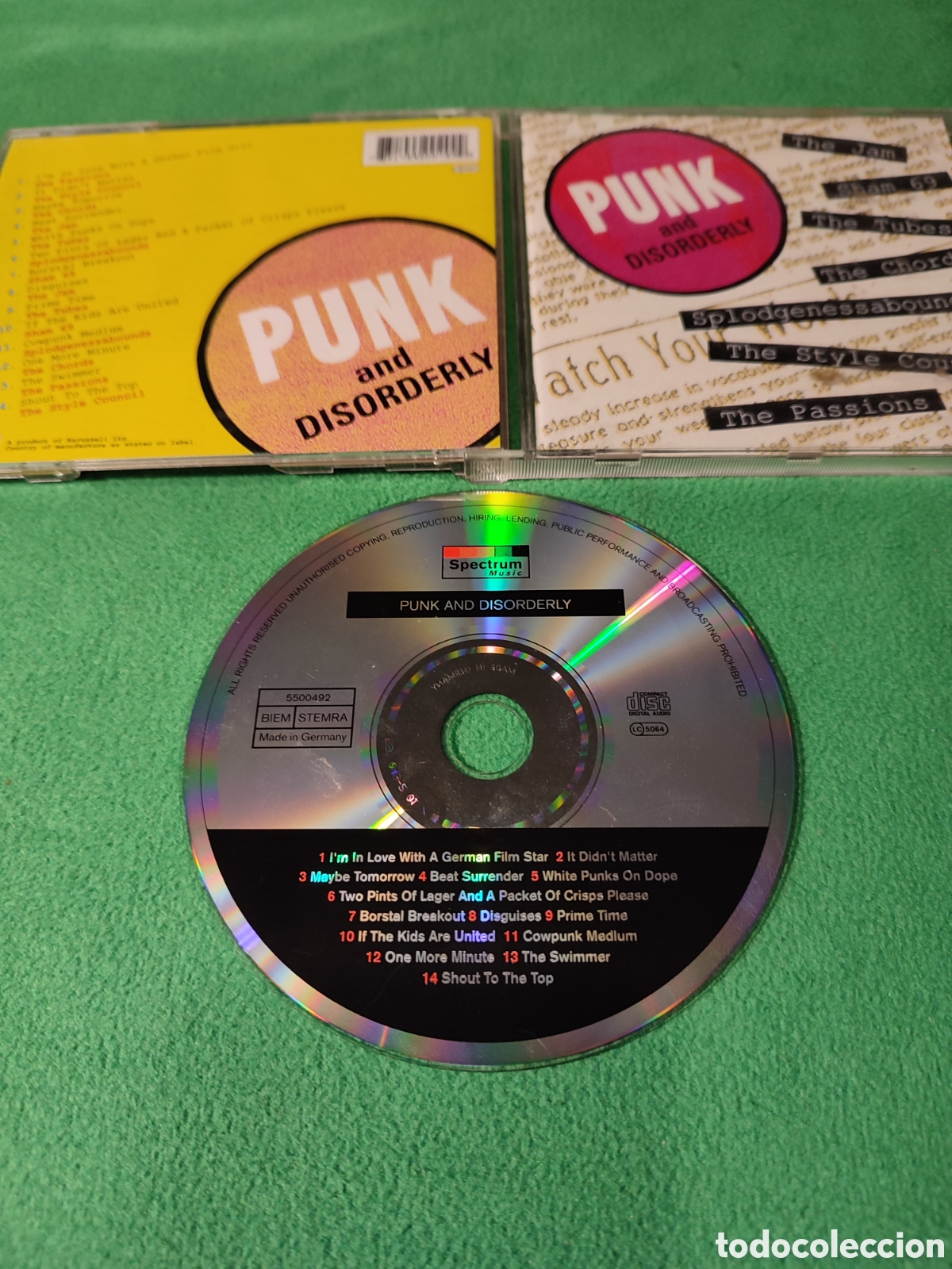 CDs de m&uacute;sica: Punk and disorderly - Varios - Foto 2