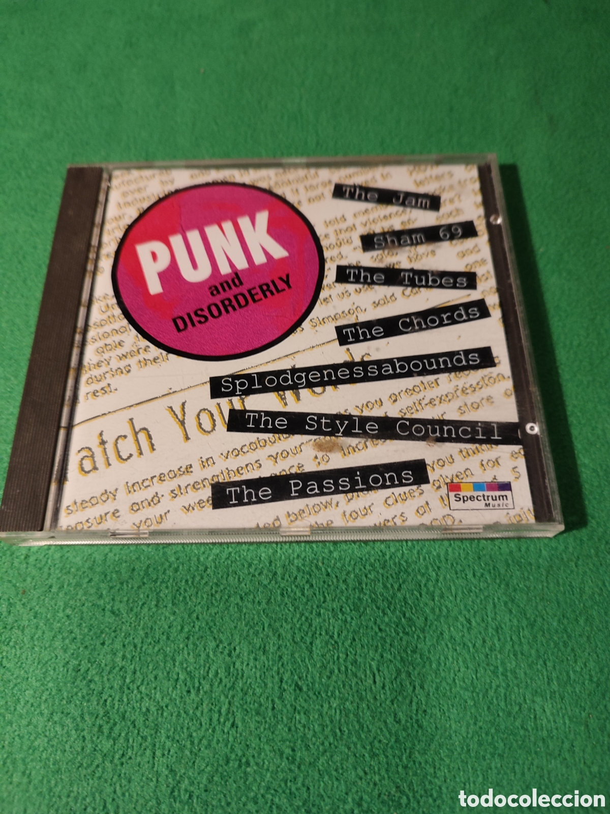 CDs de m&uacute;sica: Punk and disorderly - Varios - Foto 1