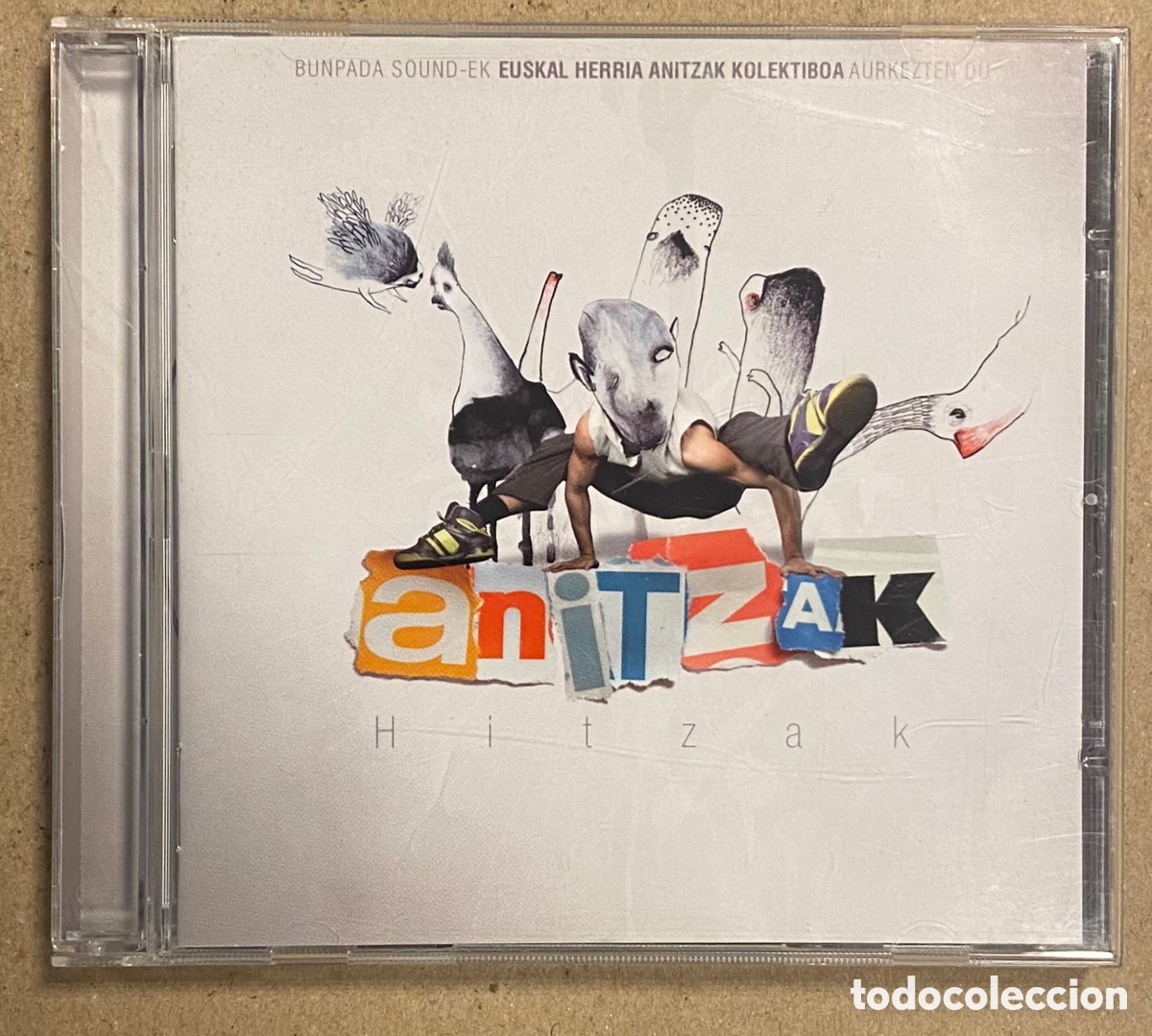 CDs de m&uacute;sica: CD. BURPANDA &ldquo;ANITZAK - HITZAK&rdquo; (BABEL MUSIK). - Foto 1