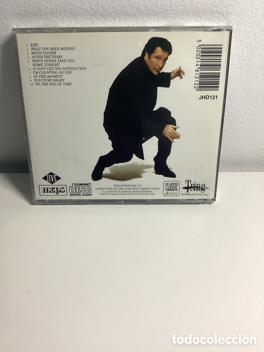 CDs de m&uacute;sica: Tom Jones - Kiss - Cd 1992 - Foto 2