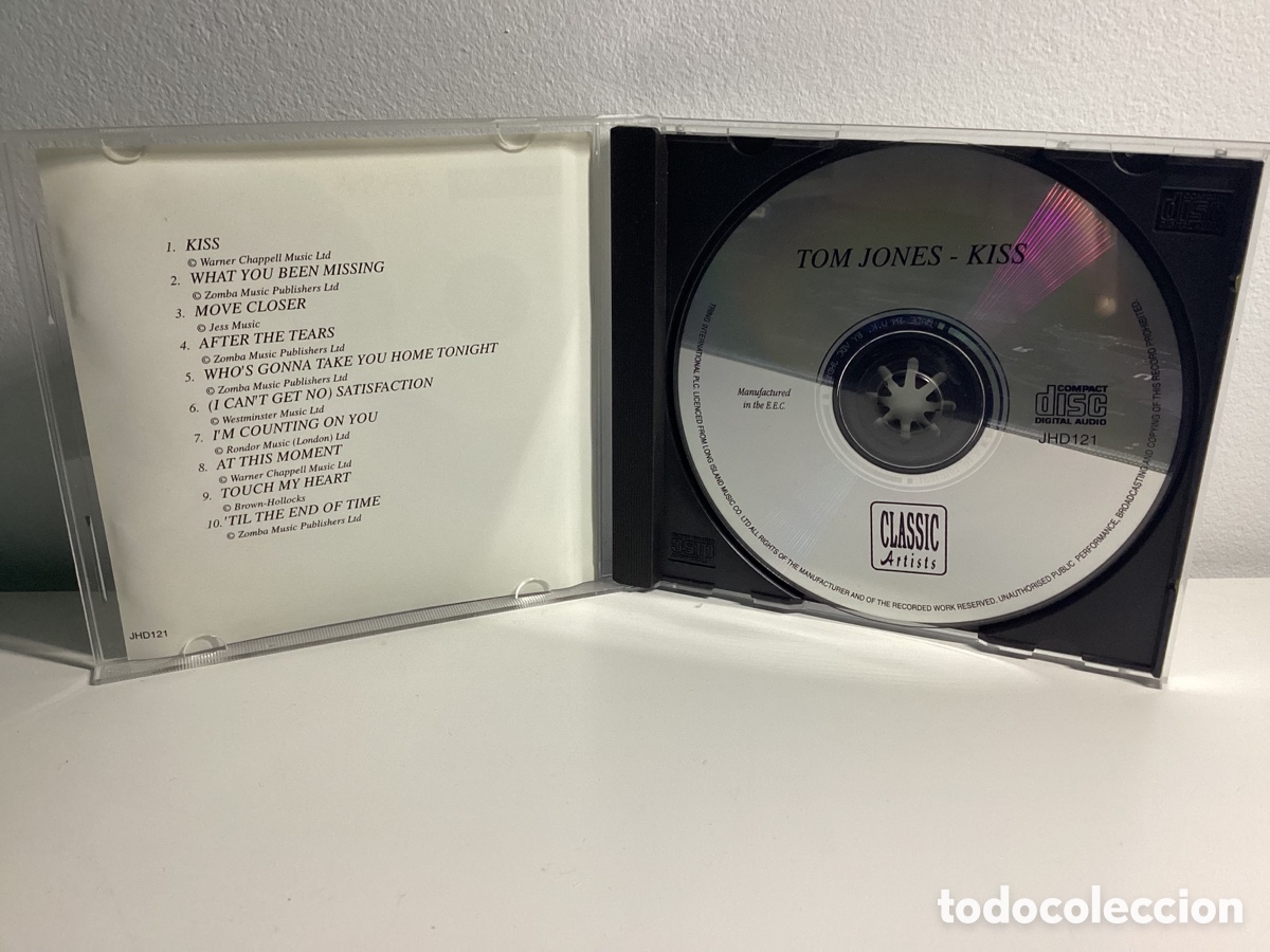 CDs de m&uacute;sica: Tom Jones - Kiss - Cd 1992 - Foto 3