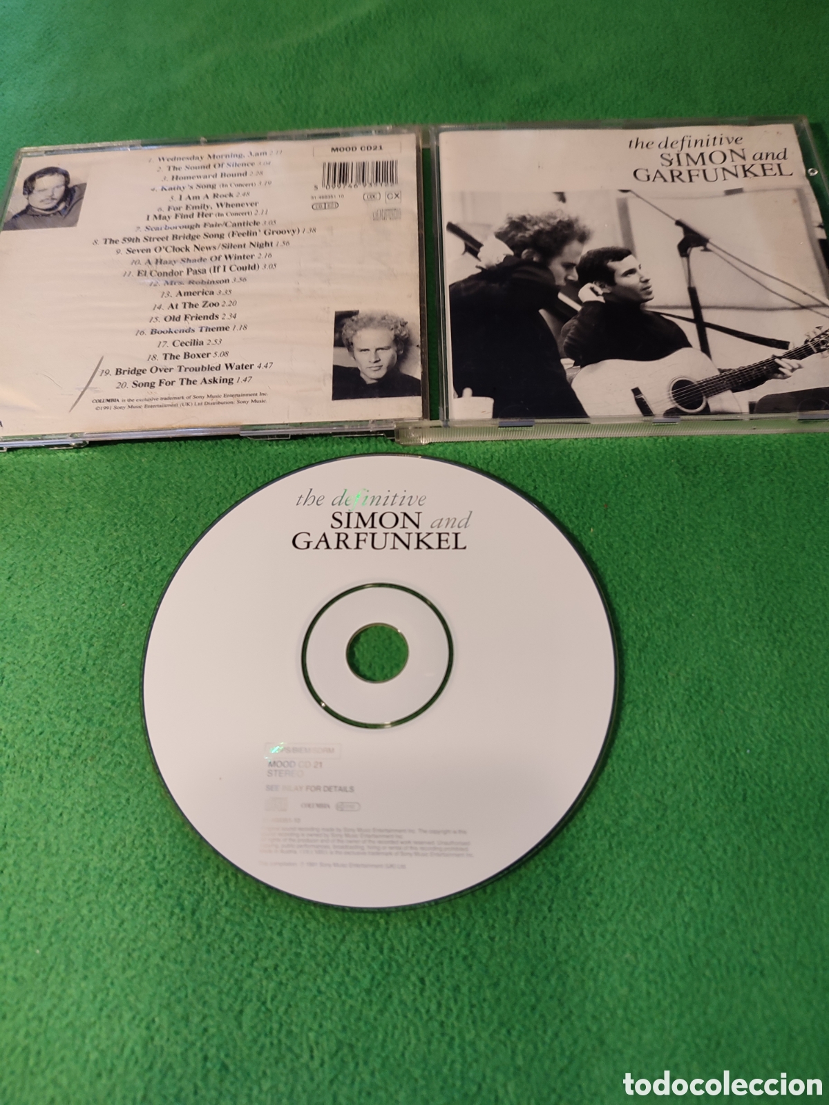 CDs de m&uacute;sica: Sim&oacute;n & Garfunkel - The definitive - Foto 2