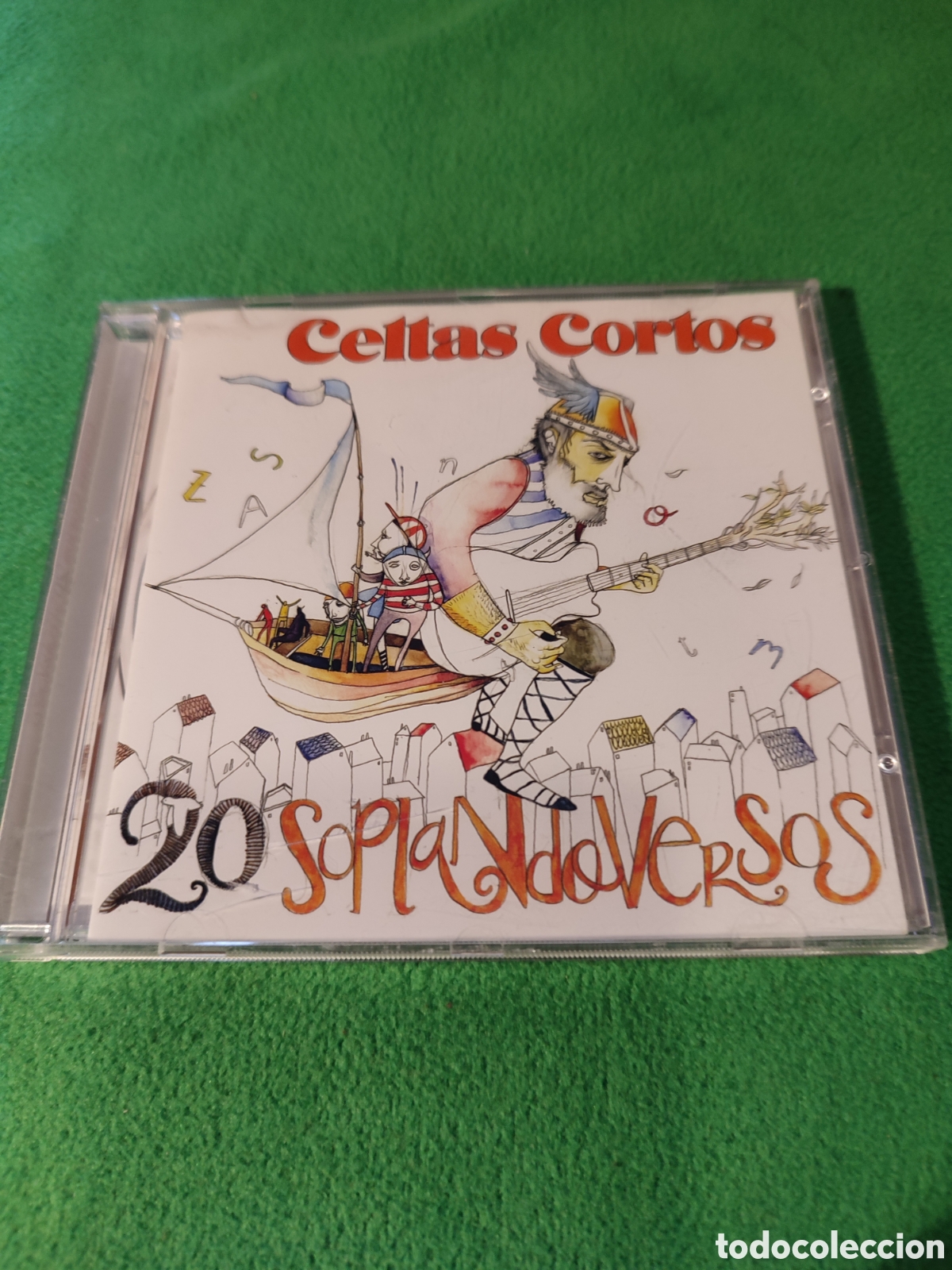 CDs de m&uacute;sica: Celtas Cortos - 20 soplan de versos - Foto 1
