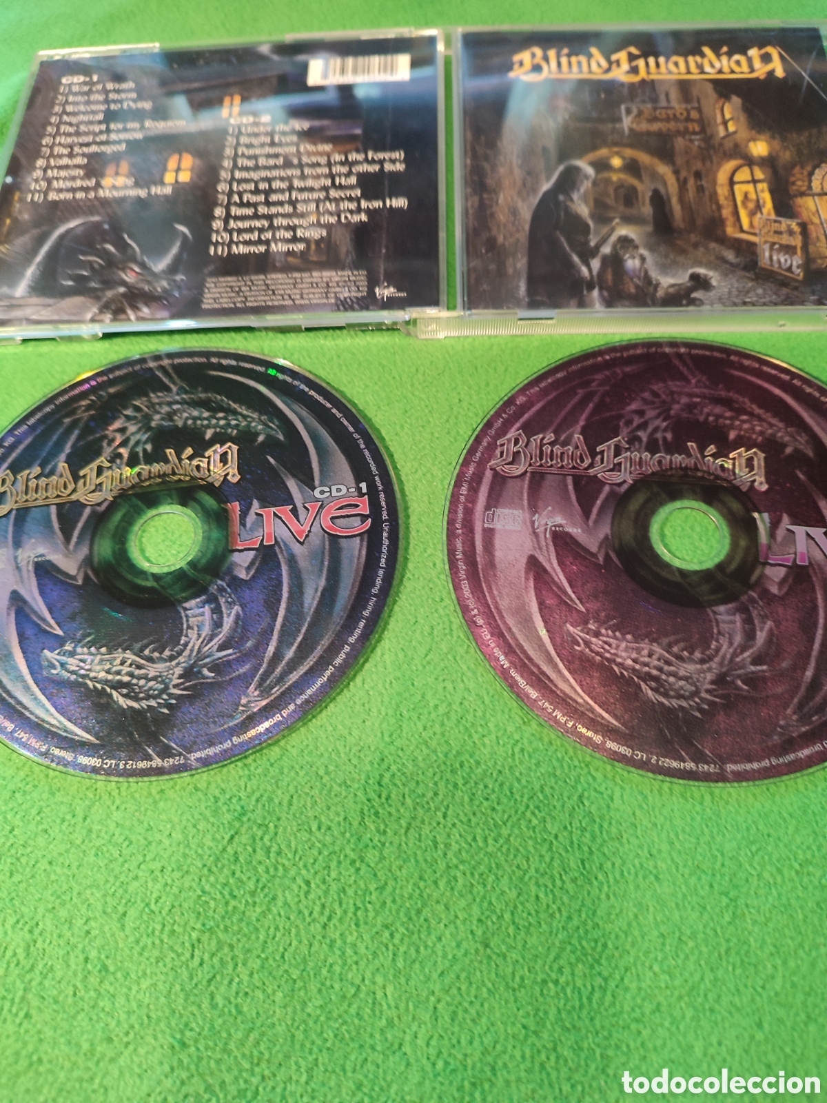 CDs de m&uacute;sica: Blind Guardi&aacute;n - Live 2 CDs - Foto 2
