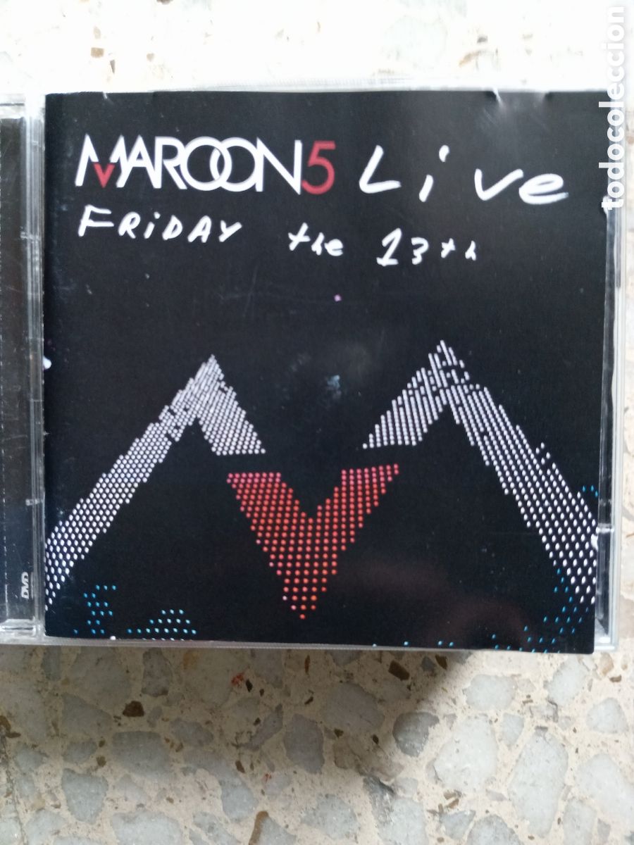 CDs de m&uacute;sica: CD Y DVD MAROON 5 LIVE FRIDAY THE 13TH - Foto 1