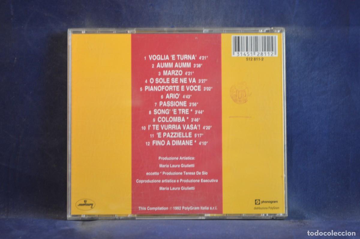 CDs de m&uacute;sica: TERESA DE SIO - VOGLIA E TURNA - CD - Foto 2