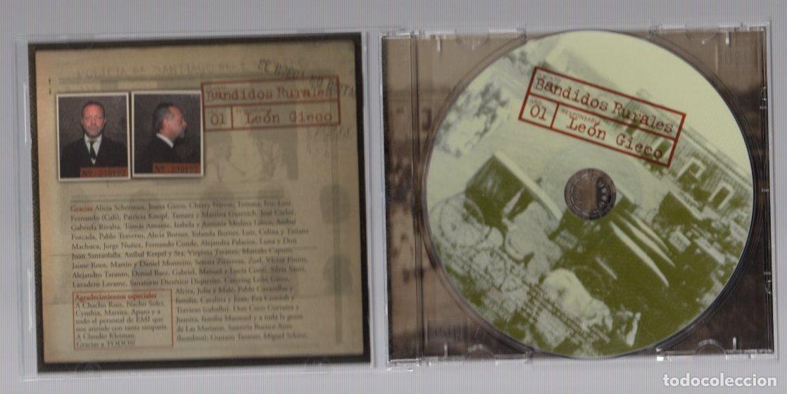 CDs de m&uacute;sica: CD BANDIDOS RURALES LEON GIECO - Foto 2