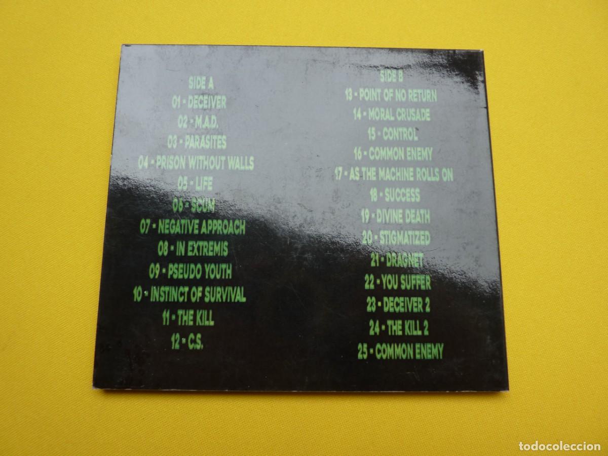 CDs de m&uacute;sica: CD NAPALM DEATH - Deceiver - Black CD - Digipack (EX++/M-) - Foto 2