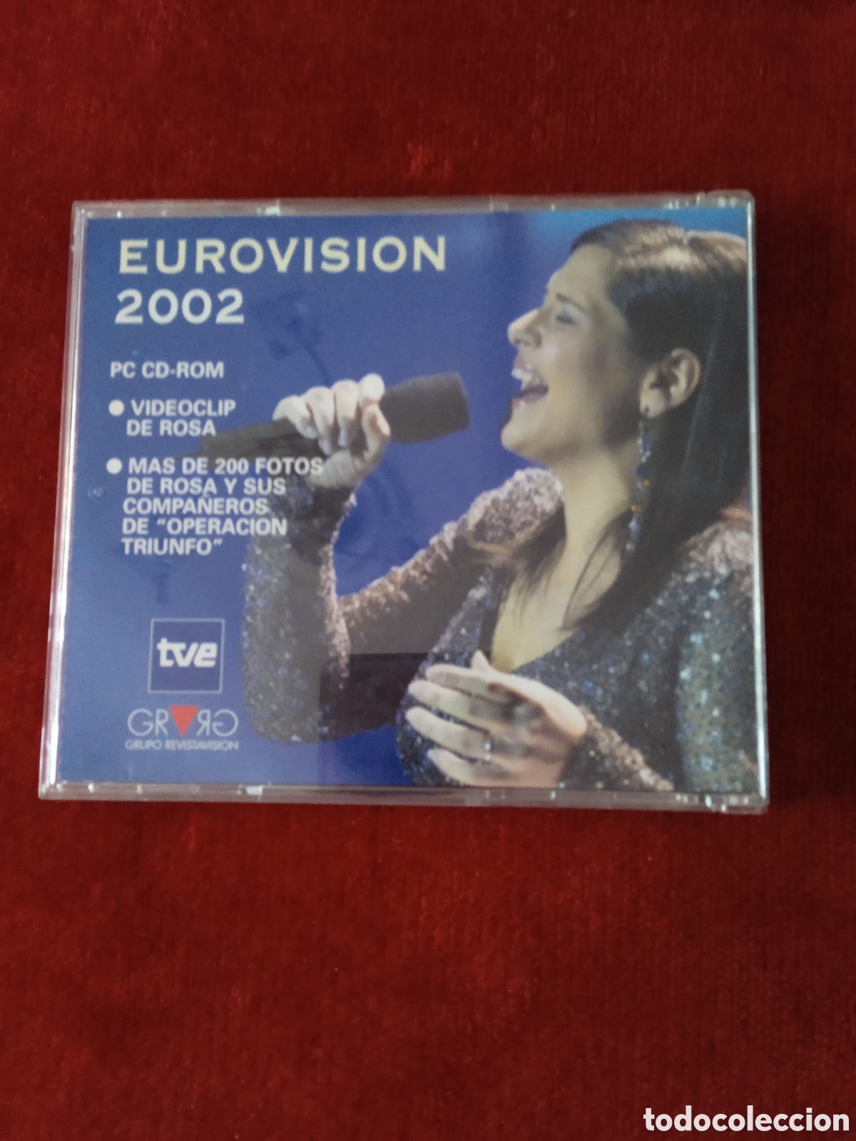 CDs de m&uacute;sica: CD PC - ROM . EUROVISI&Oacute;N ROSA 2002. - Foto 4