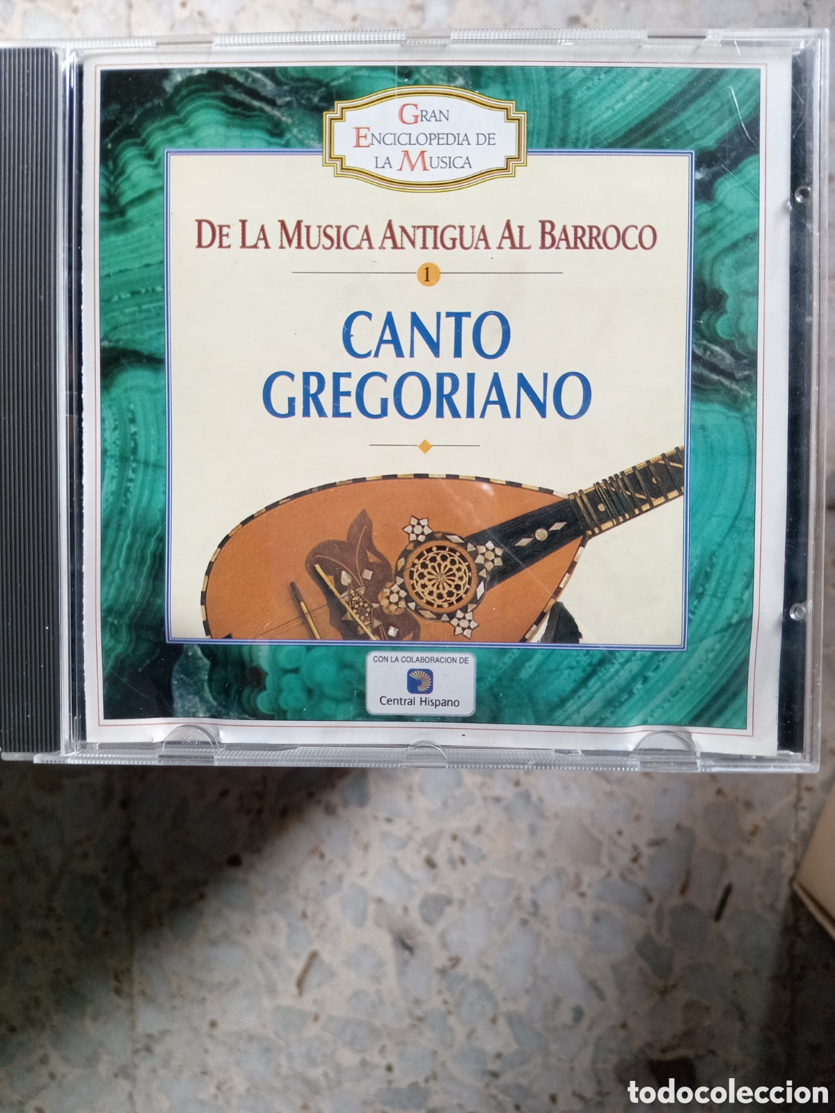 CDs de M&uacute;sica: CD DE LA MUSICA ANTIGUA AL BARROCO CANTO GREGORIANO GRAN ENCICLOPEDIA DE LA MUSICA 1