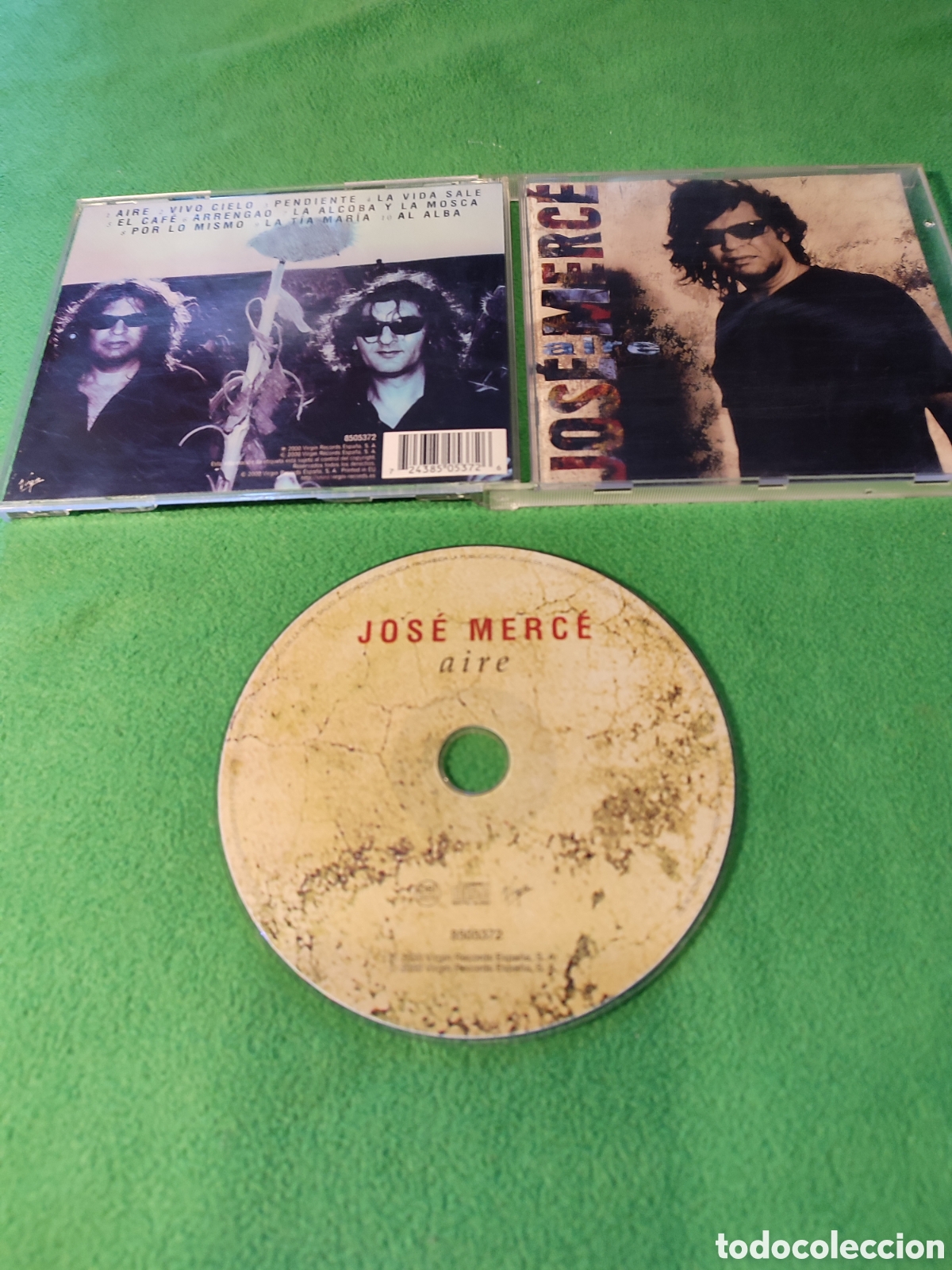CDs de m&uacute;sica: Jos&eacute; Merc&eacute; - Aire - Foto 2