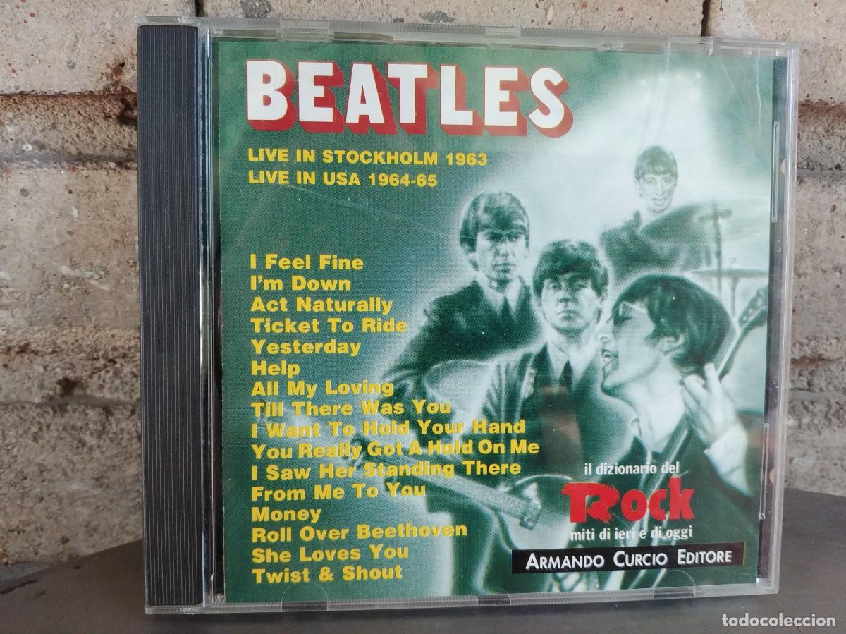 CDs de M&uacute;sica: BEATLES-CD LIVE IN STOCKHOLM 1963-LIVE IN USA 1964-65