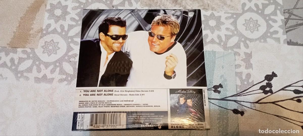 CDs de m&uacute;sica: Single CD Modern Talking You are not alone precintado - Foto 2