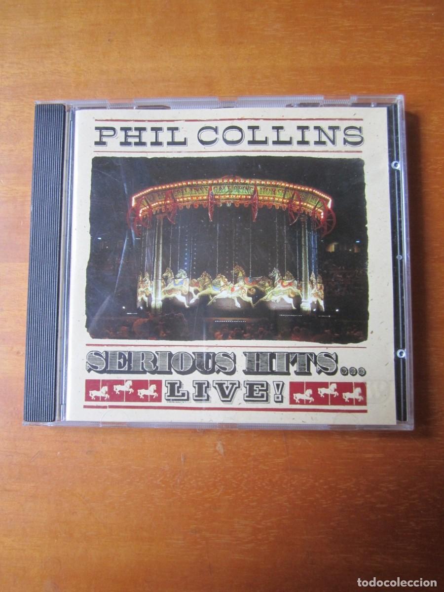 CDs de m&uacute;sica: Phil Collins Serious Hits Live (CD) - Foto 1
