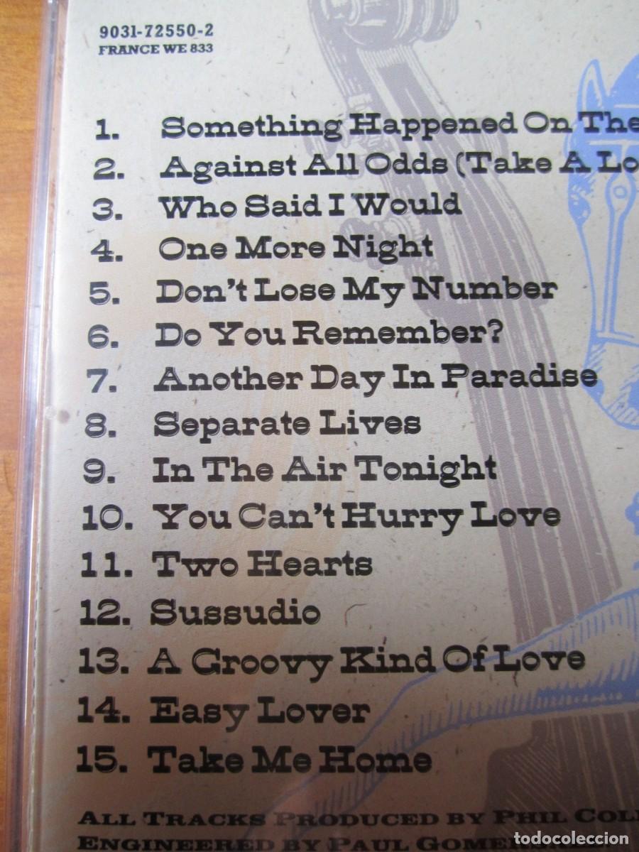 CDs de m&uacute;sica: Phil Collins Serious Hits Live (CD) - Foto 3