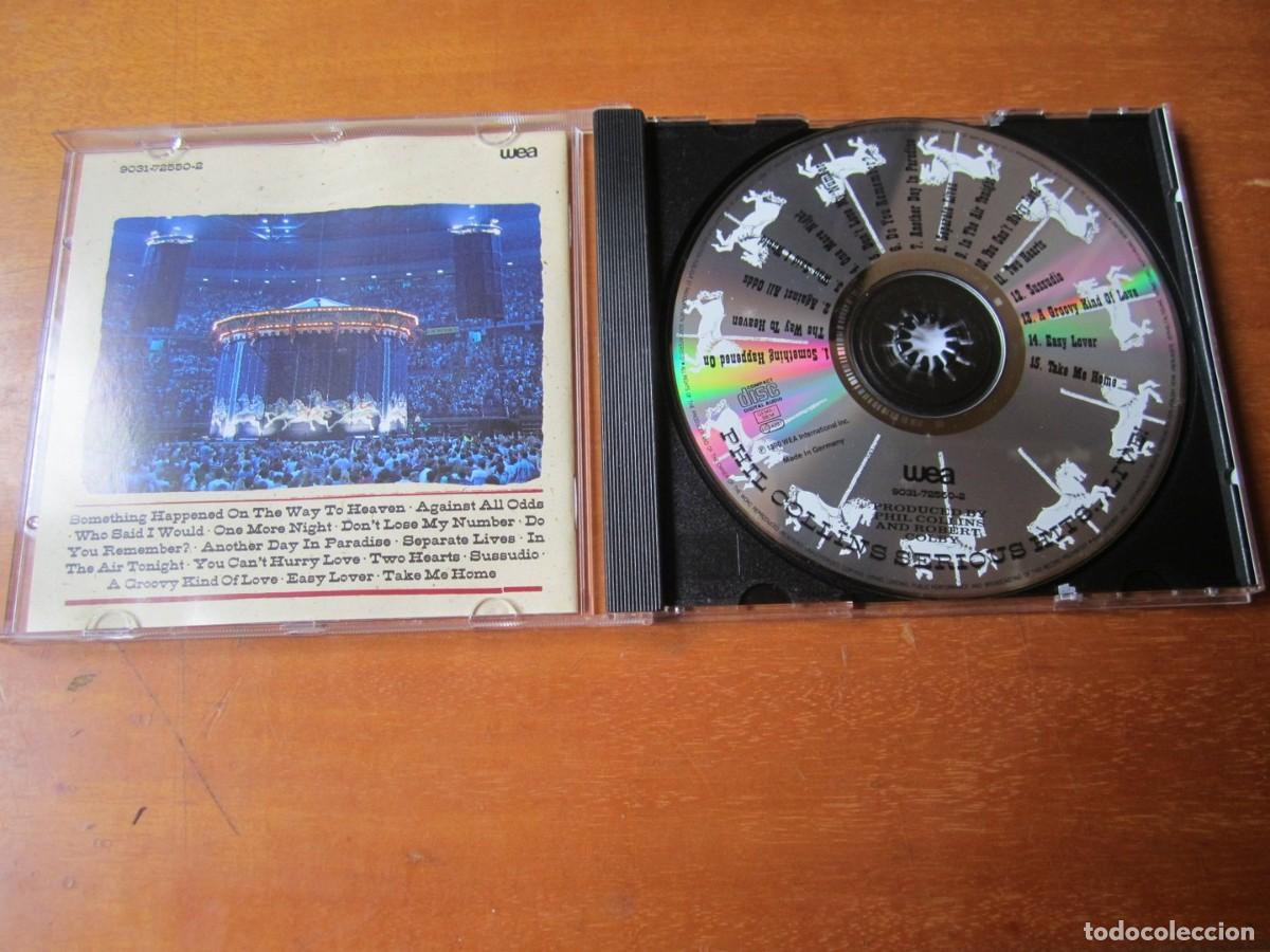 CDs de m&uacute;sica: Phil Collins Serious Hits Live (CD) - Foto 5