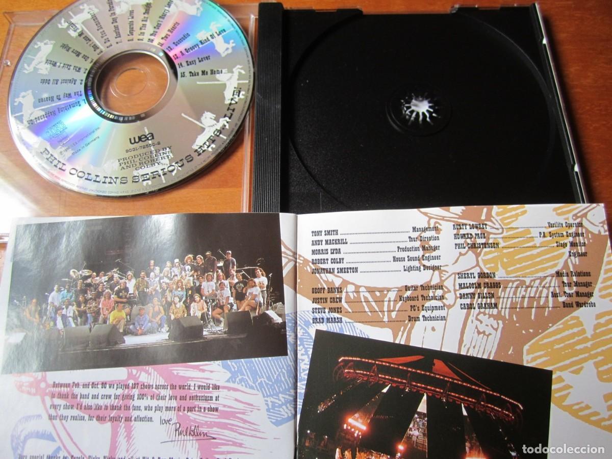 CDs de m&uacute;sica: Phil Collins Serious Hits Live (CD) - Foto 7