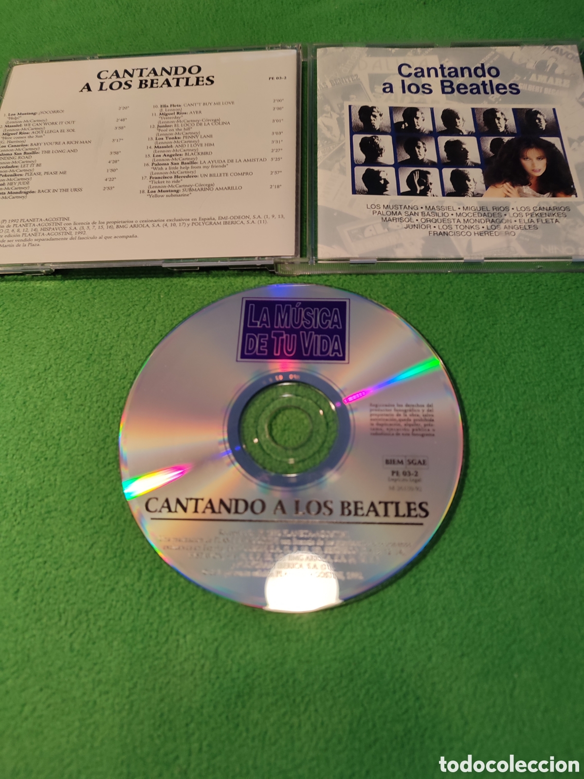 CDs de m&uacute;sica: Cantando a los Beatles - Varios - Foto 2