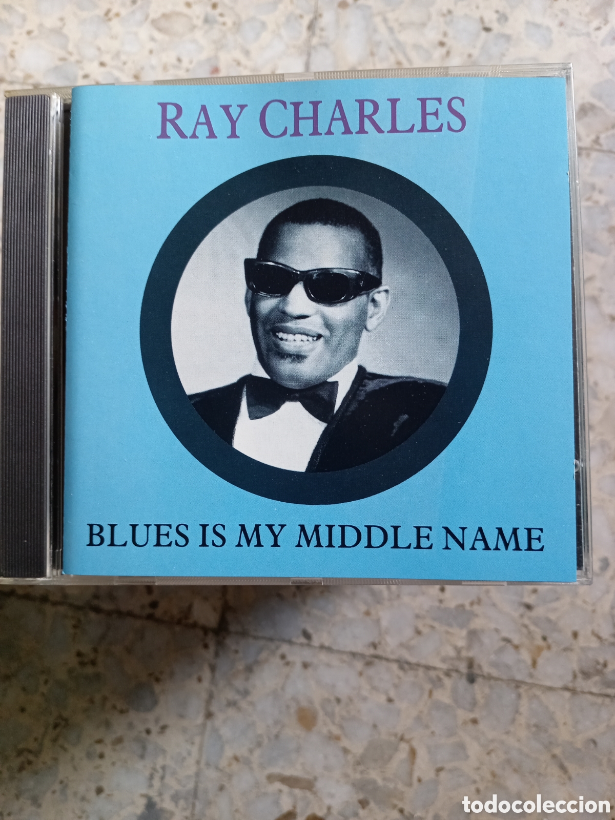CDs de m&uacute;sica: CD RAY CHARLES BLUES IS MY MIDDLE NAME - Foto 1