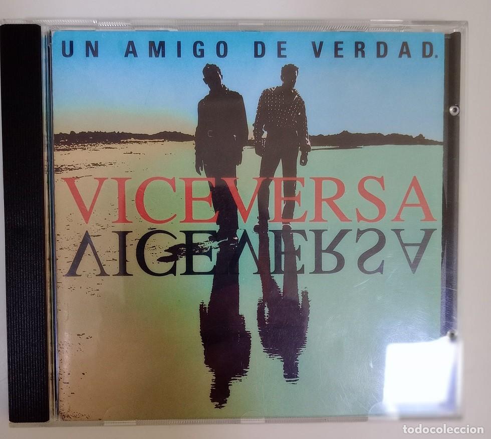 CDs de m&uacute;sica: CD Viceversa, Un Amigo De Verdad, 1993 - Foto 1