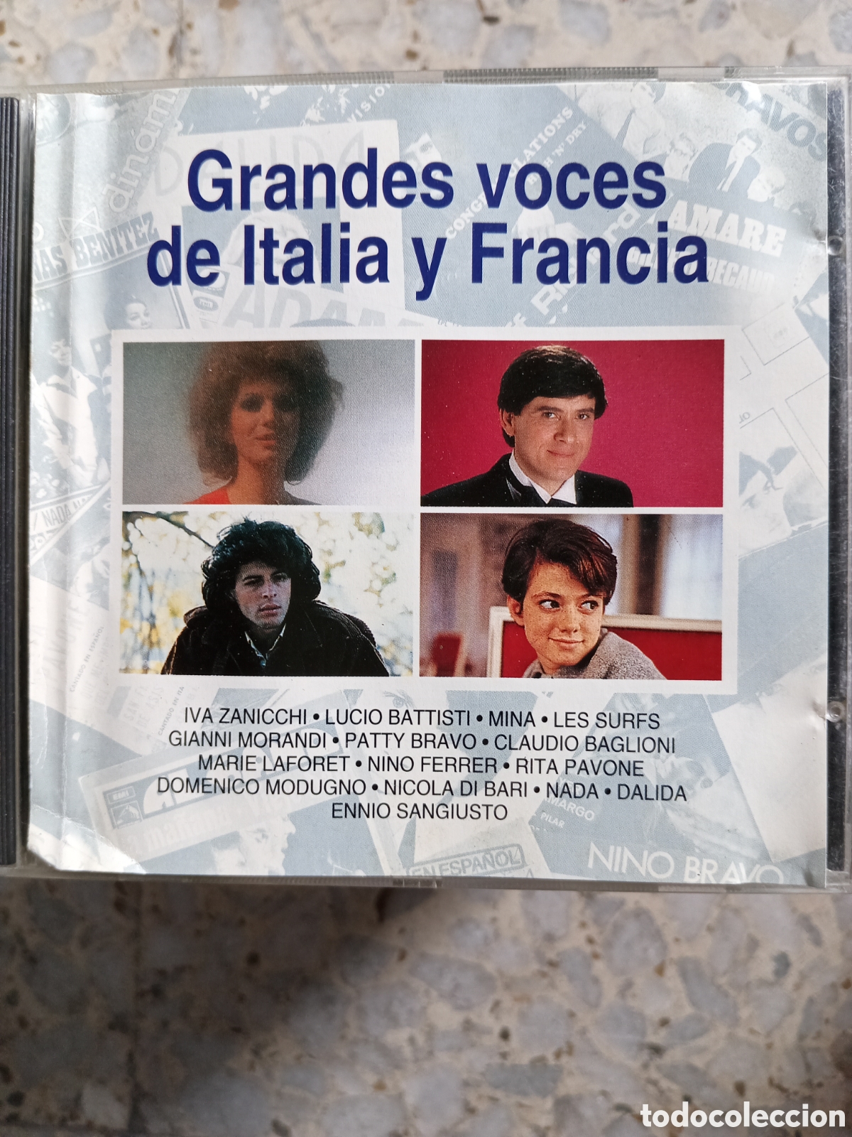 Music CDs: CD GRANDES VOCES DE ITALIA Y FRANCIA