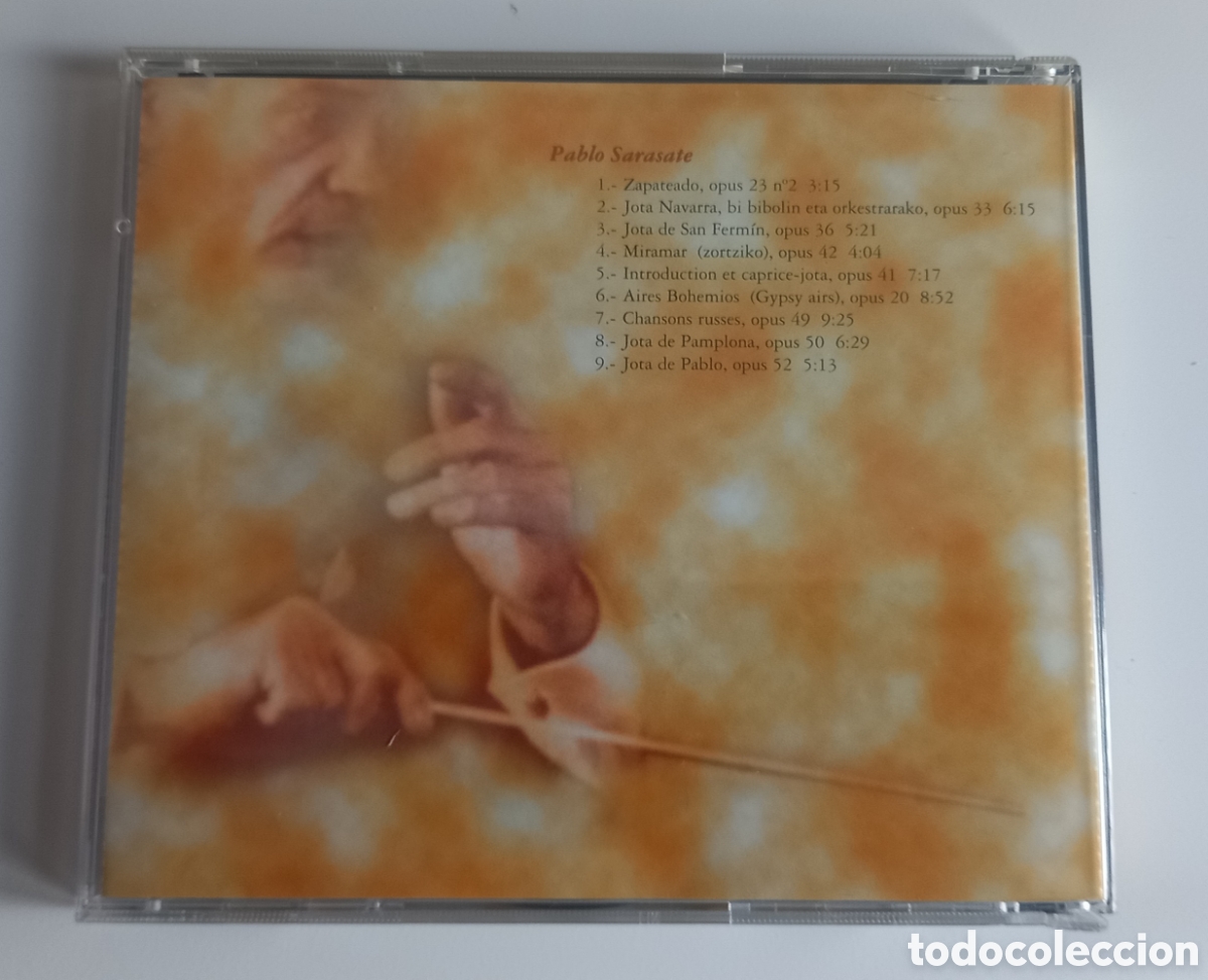 CDs de m&uacute;sica: CD Antolog&iacute;a de Sarasate - Foto 2