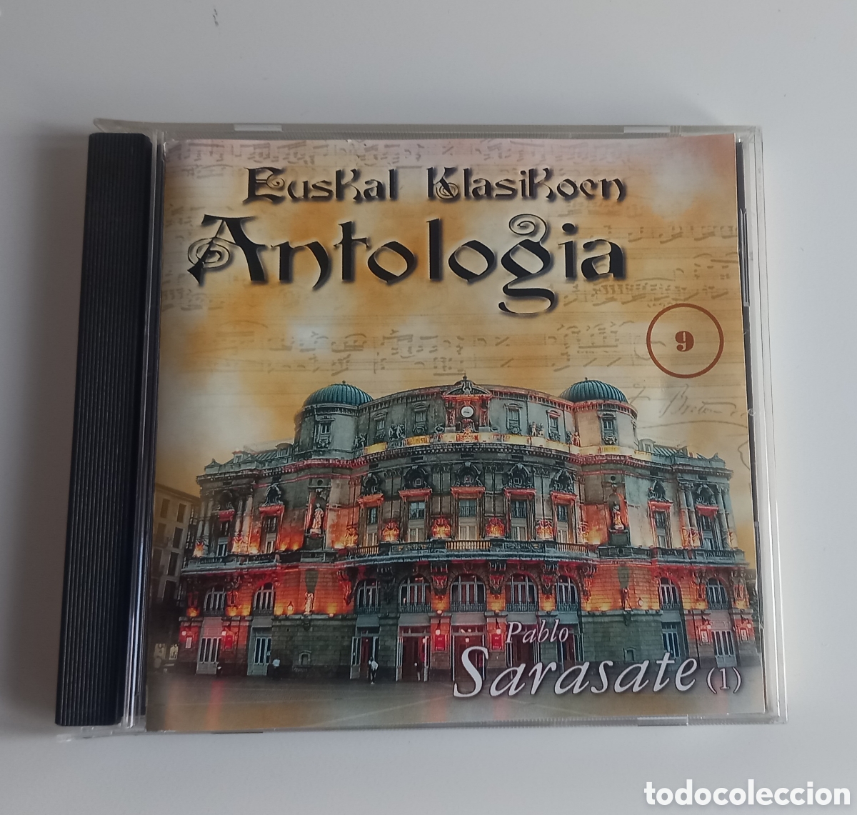 CDs de m&uacute;sica: CD Antolog&iacute;a de Sarasate - Foto 1
